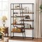 71-Inch 7-Tier Etagere Bookcase with Heavy-Duty Metal Frame and